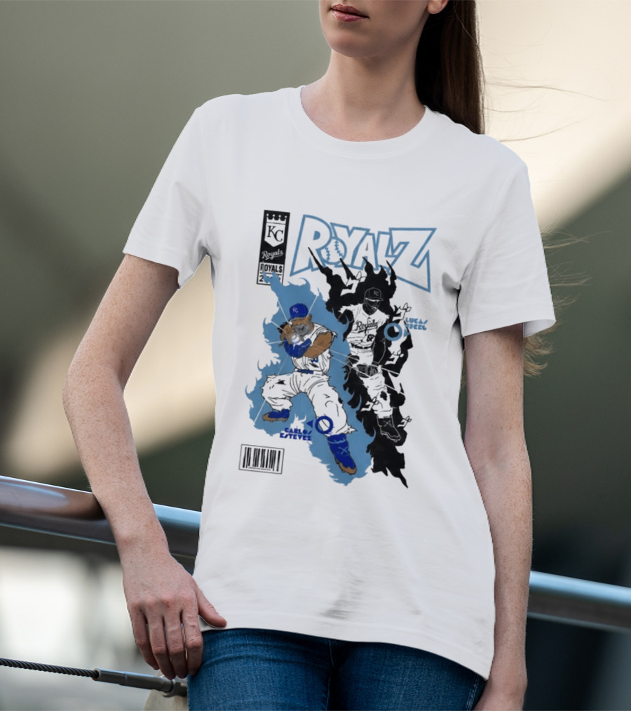 Royals Dragon Kamehameha Baseball Anime T-Shirt