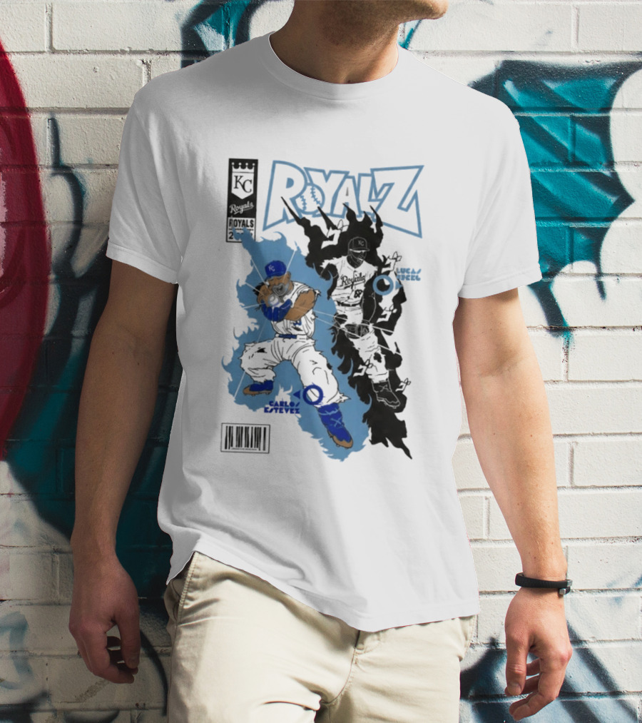Royals Dragon Kamehameha Baseball Anime T-Shirt