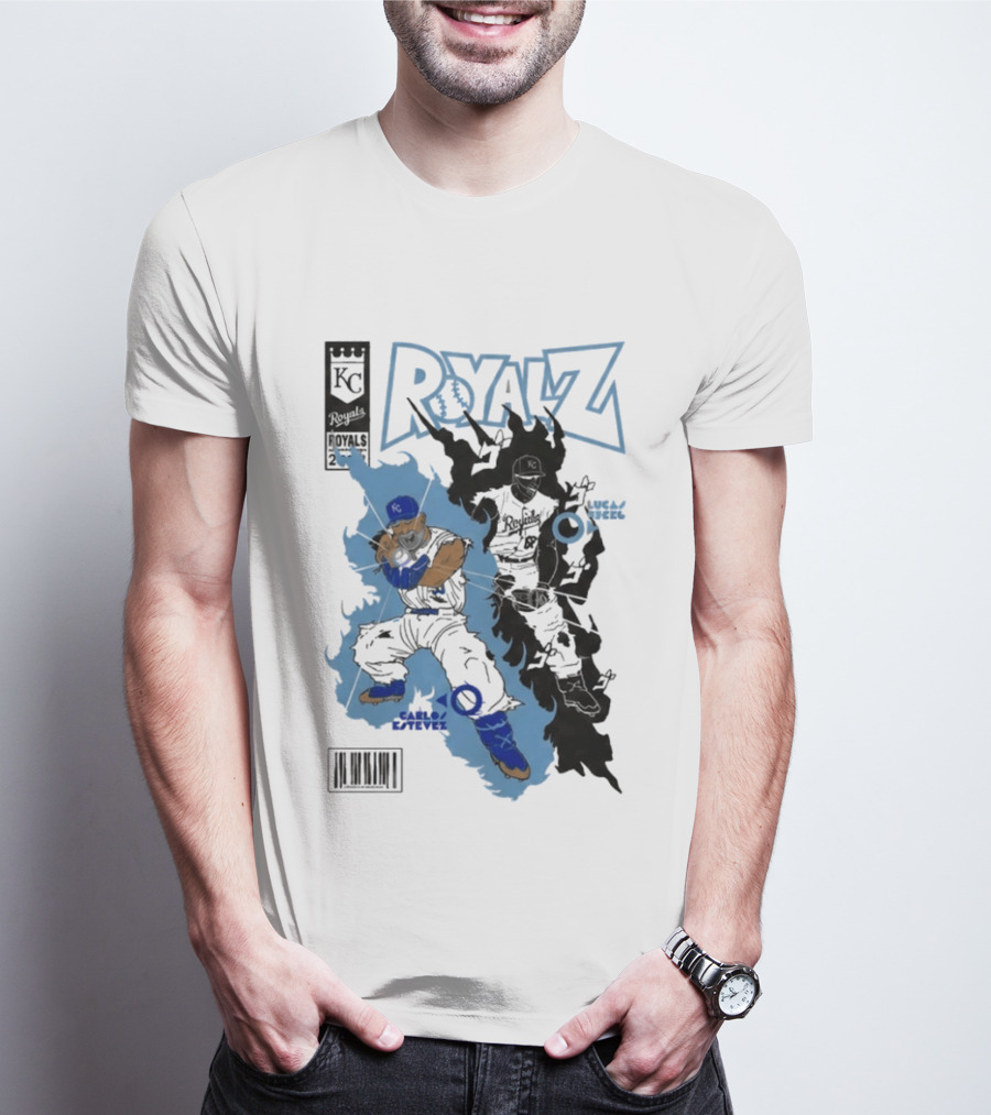 Royals Dragon Kamehameha Baseball Anime T-Shirt