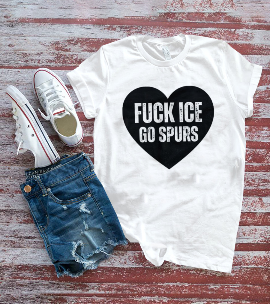 San Antonio Spurs Fuck Ice Go Spurs 2026 Lover T-Shirt