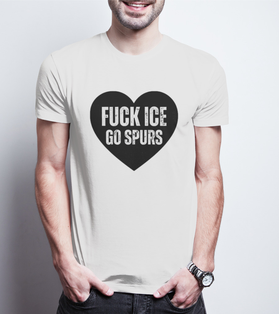 San Antonio Spurs Fuck Ice Go Spurs 2026 Lover T-Shirt
