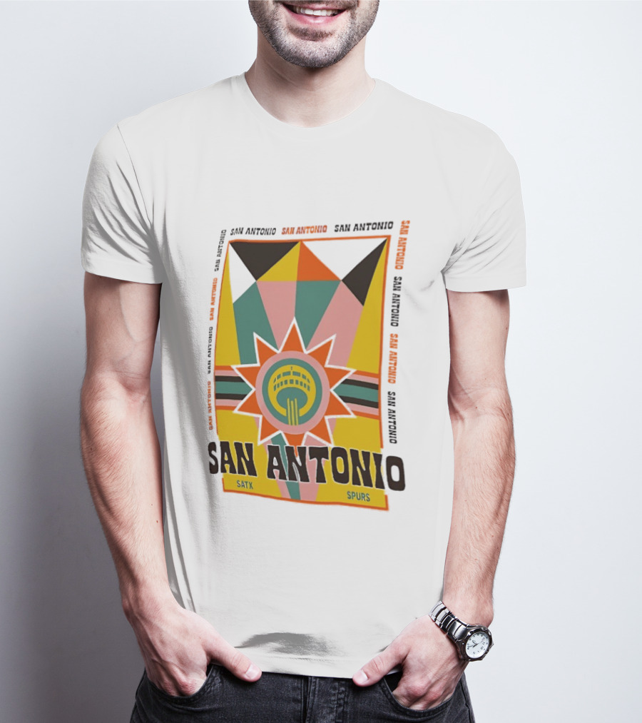 San Antonio Spurs Fiesta SATX T-Shirt