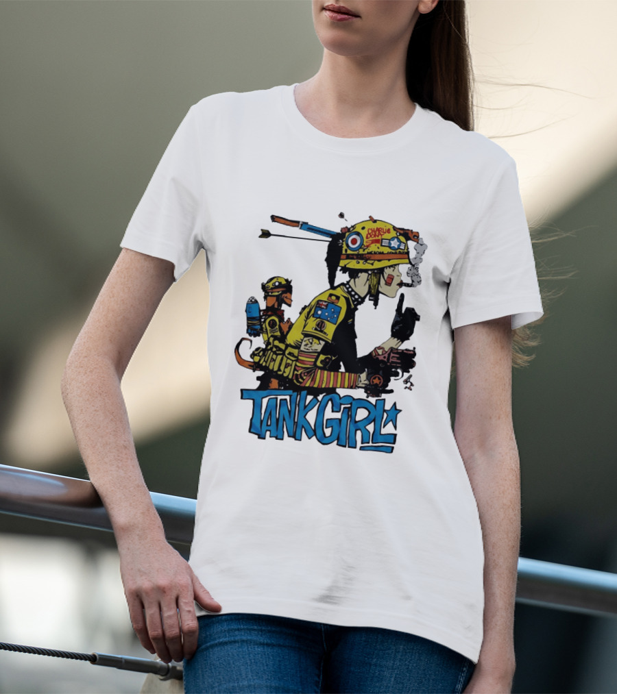 Tank Girl Comic Punk Rock Charlie Don't Surf T-Shirt