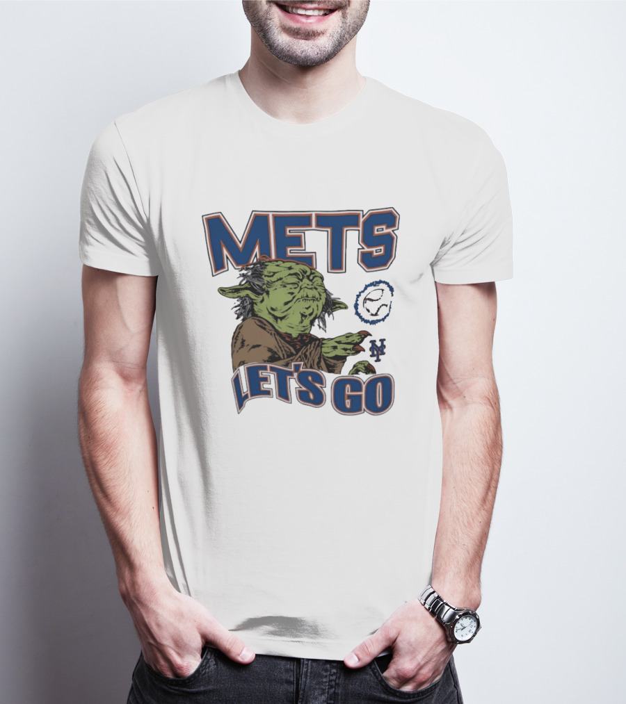 Mets Let's Go Yoda New Yorks Mets T-Shirt