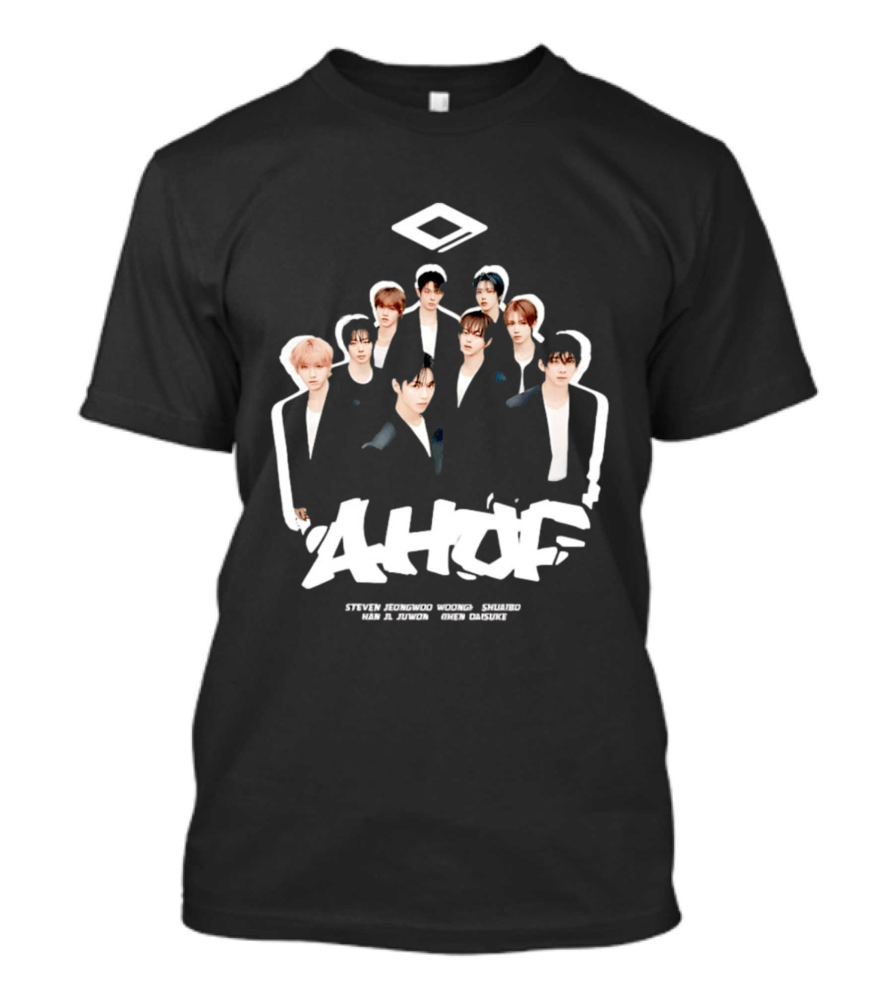 AHOF Steven Jeongwoo Woongki Shuaibo Han Jl Juwon Chihen Daisuke T-Shirt
