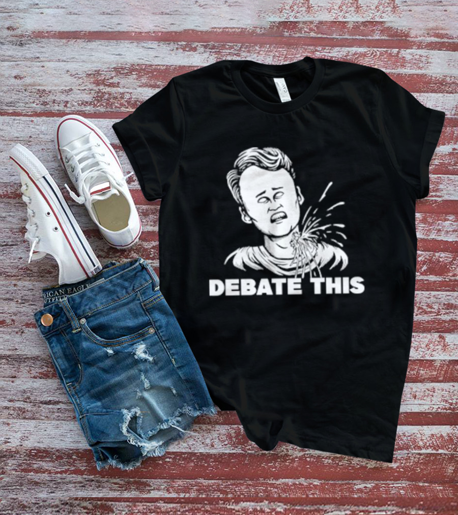 Charlie Kirk Debate This Explosion Head T-Shirt