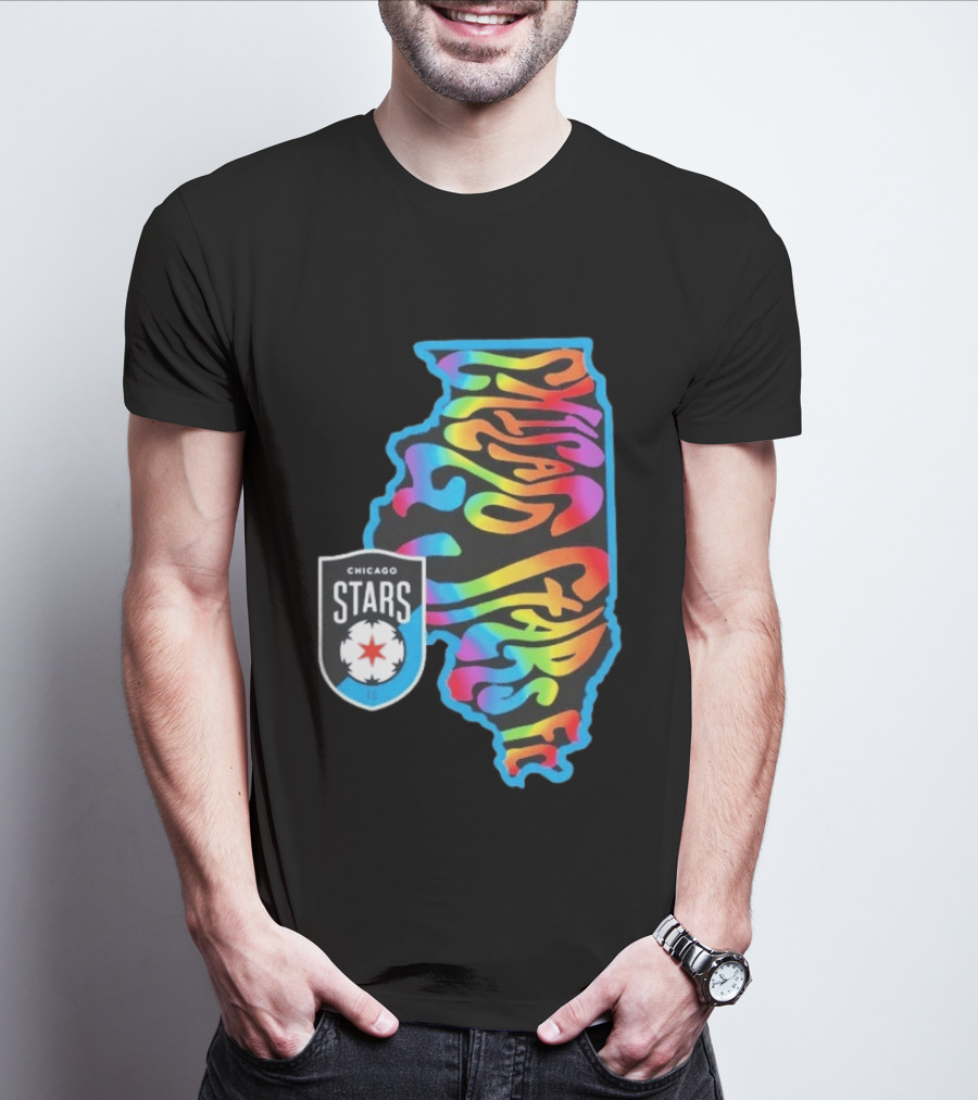 Chicago Stars FC Pride State Groove T-Shirt