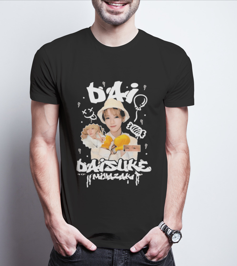 Dai Daisuke Miyazaki AHOF Playful Balloon And Candy T-Shirt