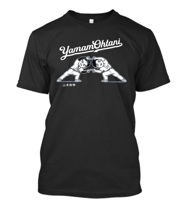 YamamOhtani Fusion Baseball Duo With 18 And 17 Numbers T-Shirt