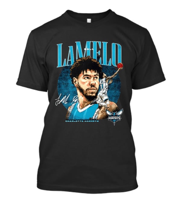 LaMelo Ball Charlotte Hornets NBA 2026 Player Signature Edition T-Shirt