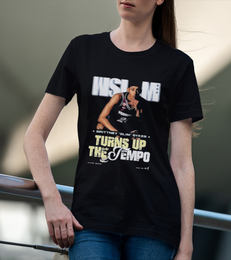 Slam 262 Brittney Slim Sykes Turns Up The Tempo T-Shirt