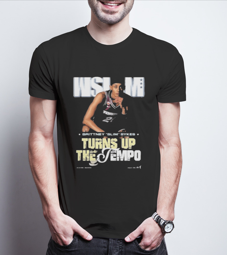 Slam 262 Brittney Slim Sykes Turns Up The Tempo T-Shirt