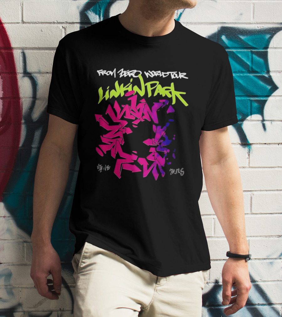 Linkin Park From Zero World Tour 2026 Graffiti T-Shirt