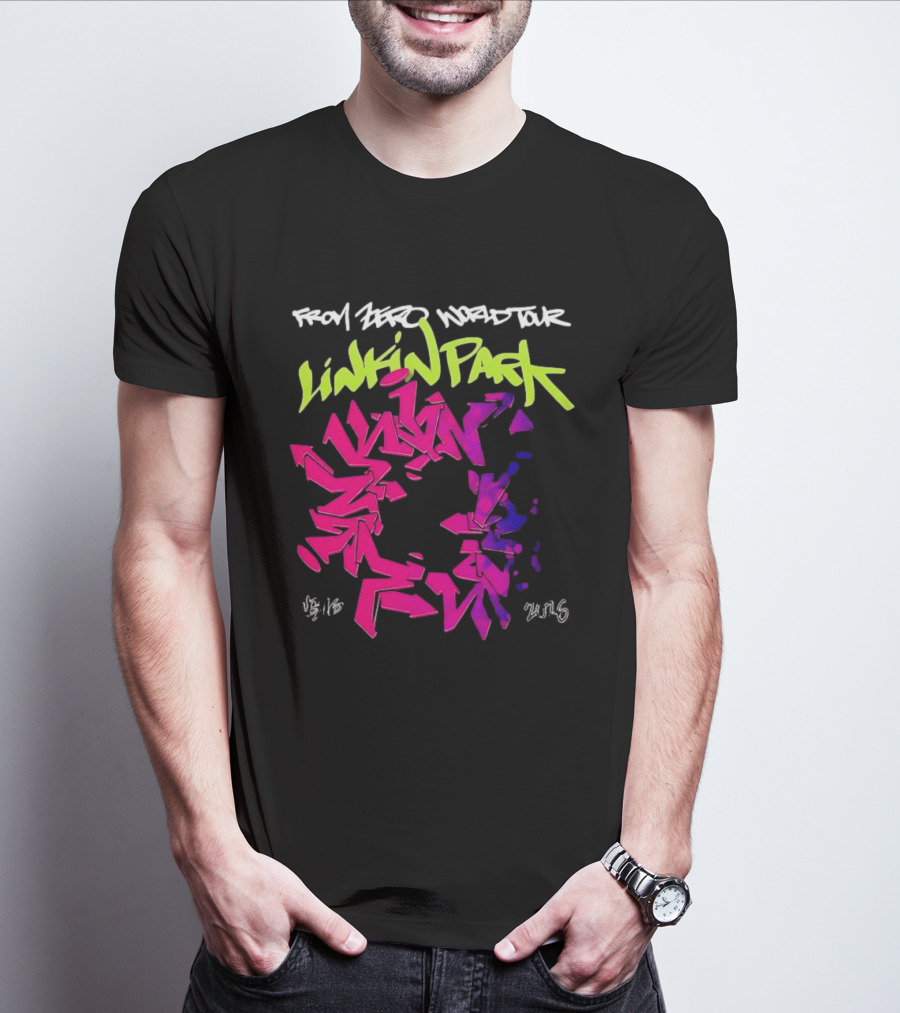 Linkin Park From Zero World Tour 2026 Graffiti T-Shirt