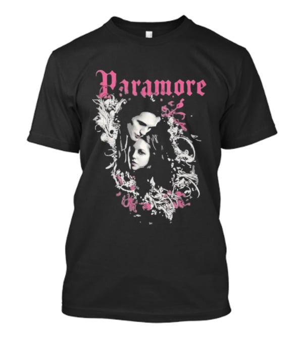 Paramore Floral Face Twilight T-Shirt
