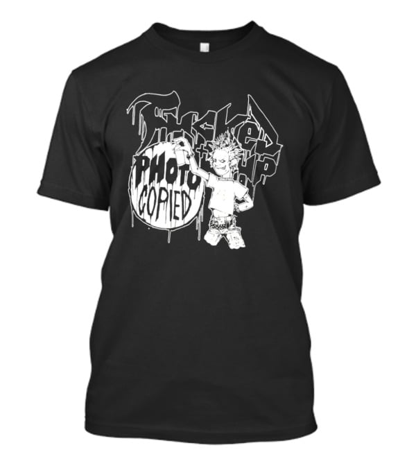 F'd Up Photocopied Undercover SS01 Graffiti Style Punk T-Shirt