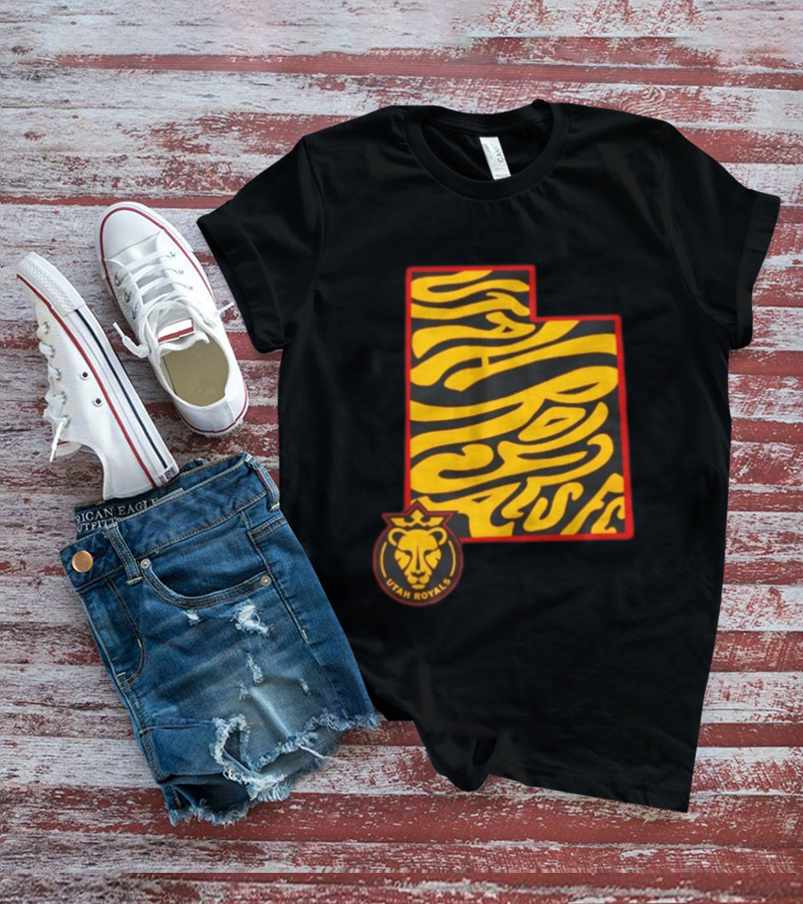 Utah Royals FC Groovy State Lion T-Shirt