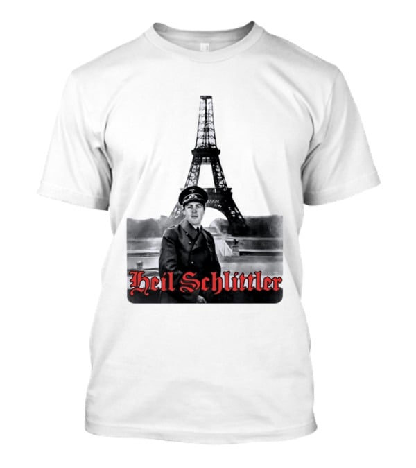 Adolf Hitler X Eiffel Tower Heil Schlittler T-Shirt