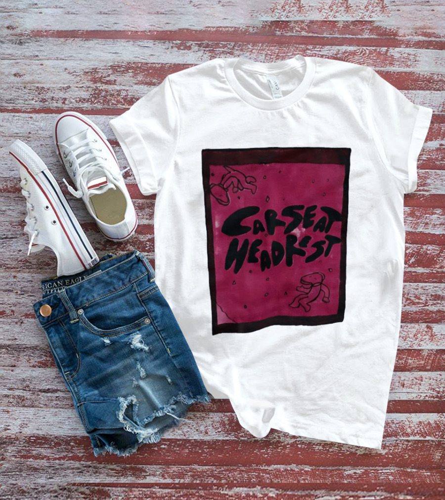 Car Seat Headrest Pink Alien T-Shirt