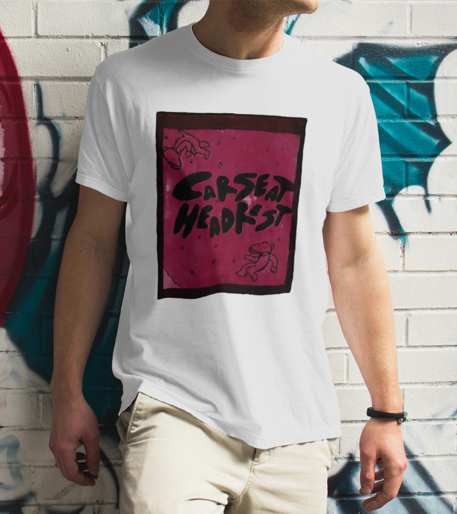 Car Seat Headrest Pink Alien T-Shirt