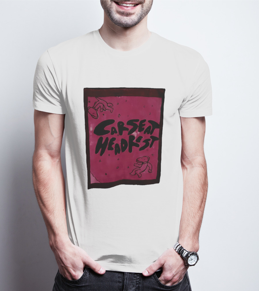Car Seat Headrest Pink Alien T-Shirt