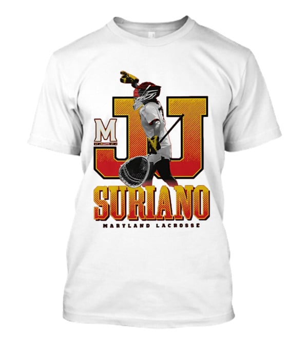 JJ Suriano Maryland Lacrosse M Sports Team T-Shirt