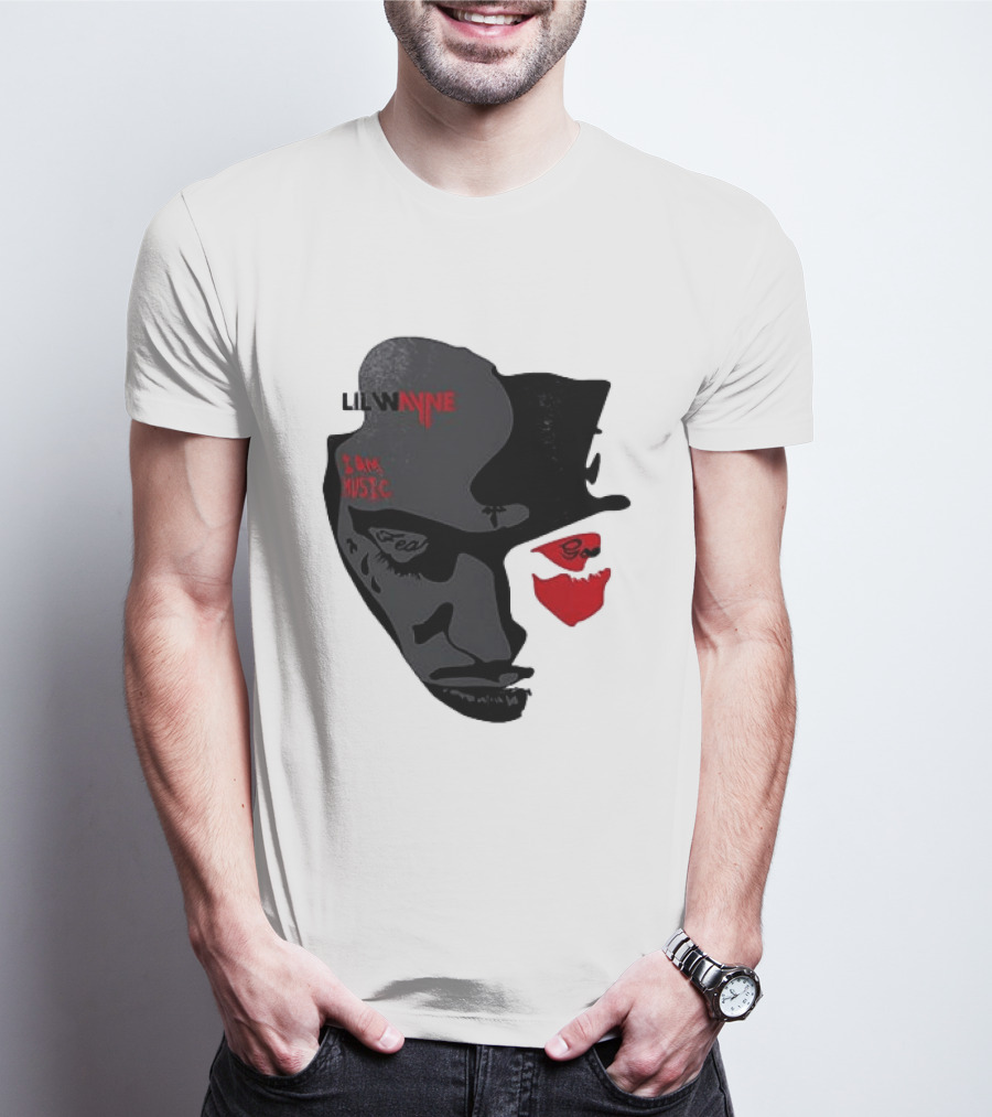 Lil Wayne I Am Music Sorry 4 The Wait Face T-Shirt
