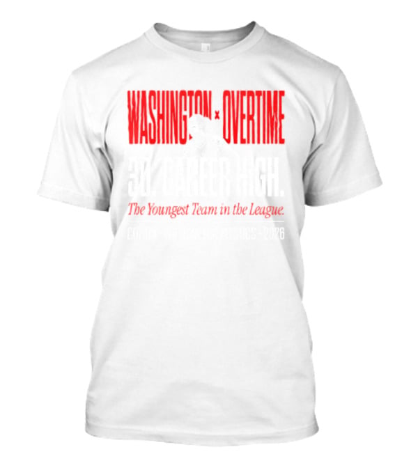 Washington Mystics Fever Sonia Citron 30 Career High Youngest Team 2026 T-Shirt