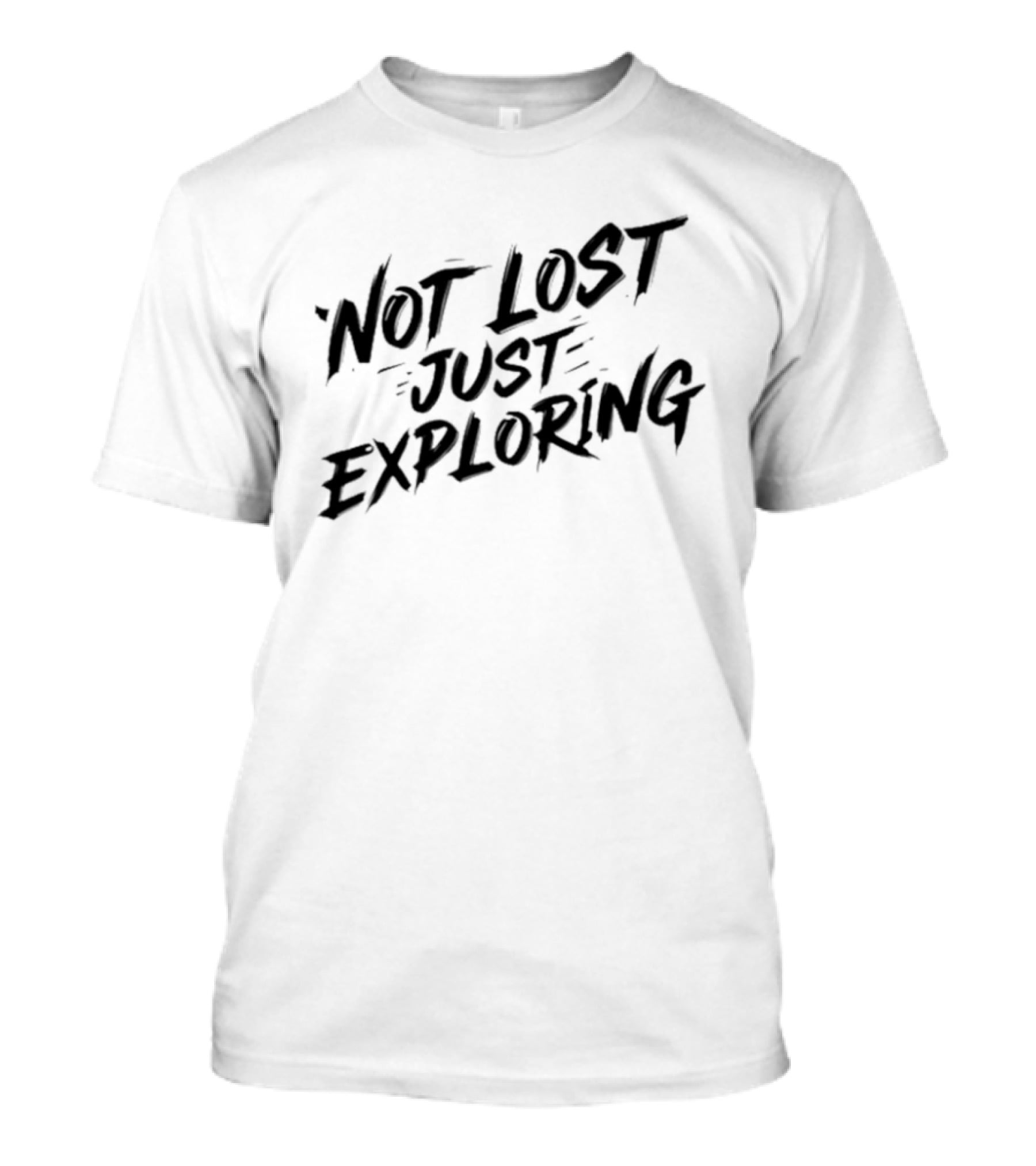 Not Lost Just Exploring Adventure T-Shirt