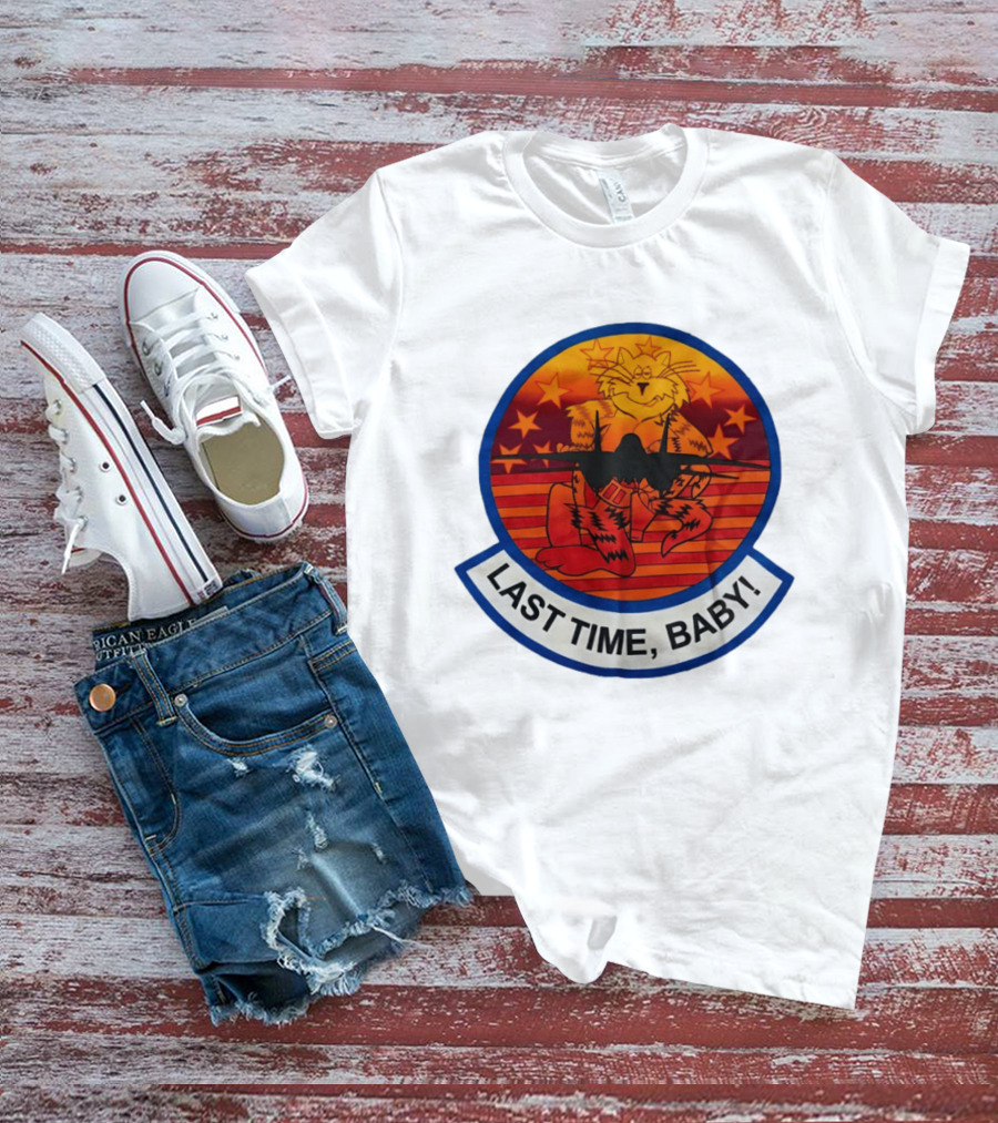 Tiger Last Time Baby Sunset Stars T-Shirt