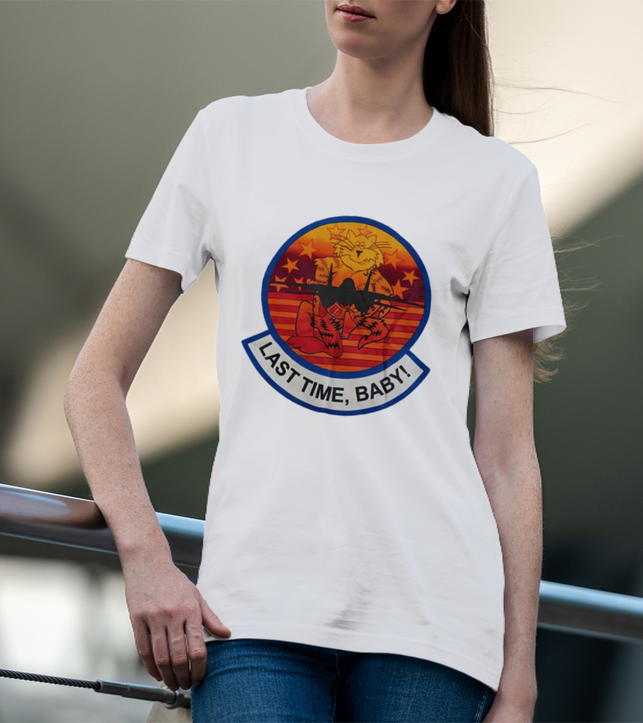 Tiger Last Time Baby Sunset Stars T-Shirt