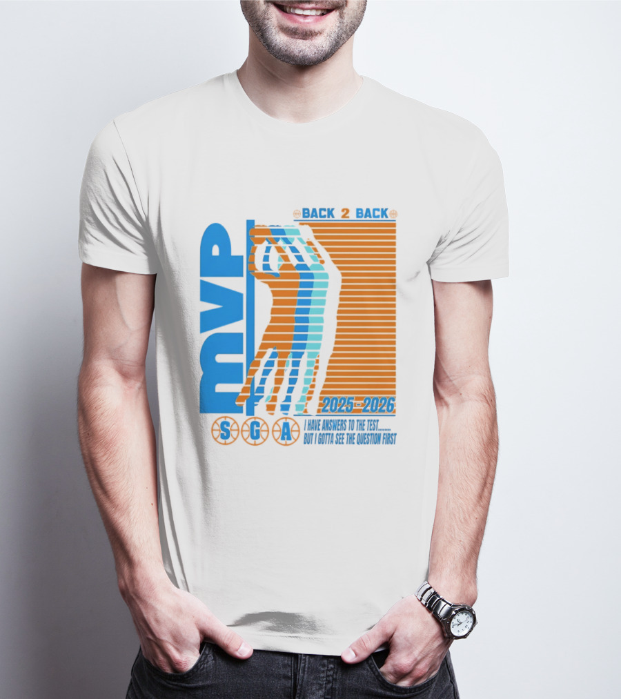 MVP Back 2 Back 2025 2026 SGA T-Shirt