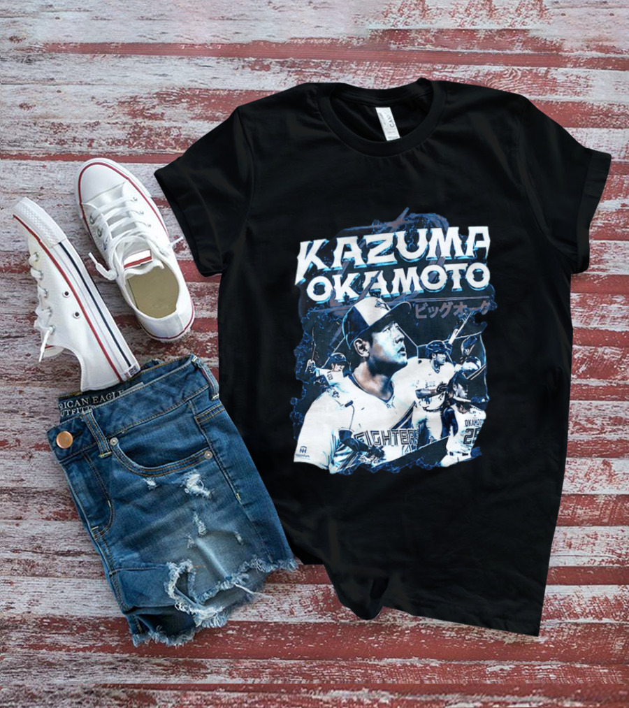 Kazuma Okamoto Fighters MLB Baseball Toronto Blue Jays 2026 T-Shirt