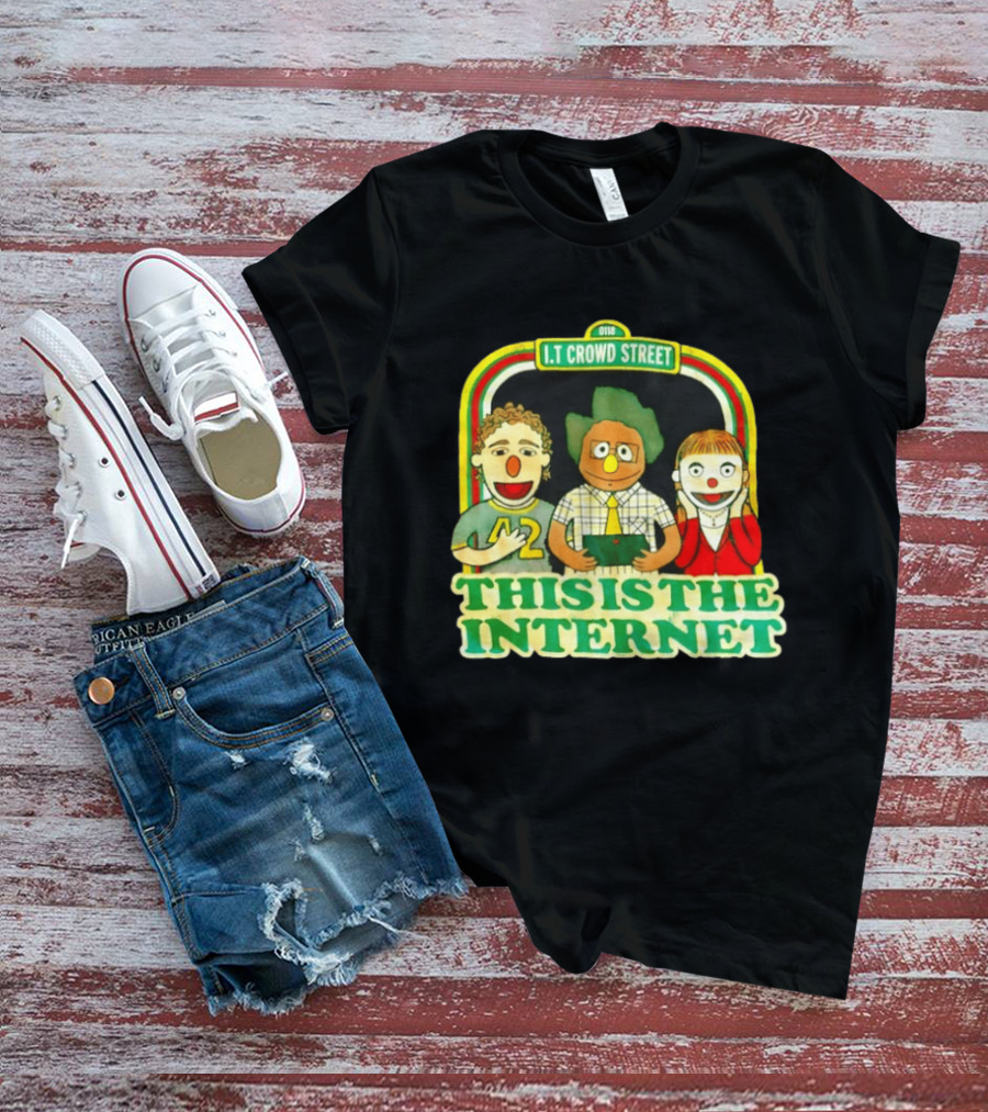 The IT Crowd Street This Is The Internet 0118 Muppet T-Shirt