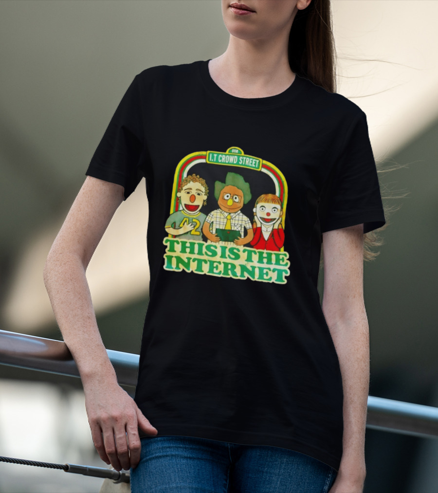 The IT Crowd Street This Is The Internet 0118 Muppet T-Shirt