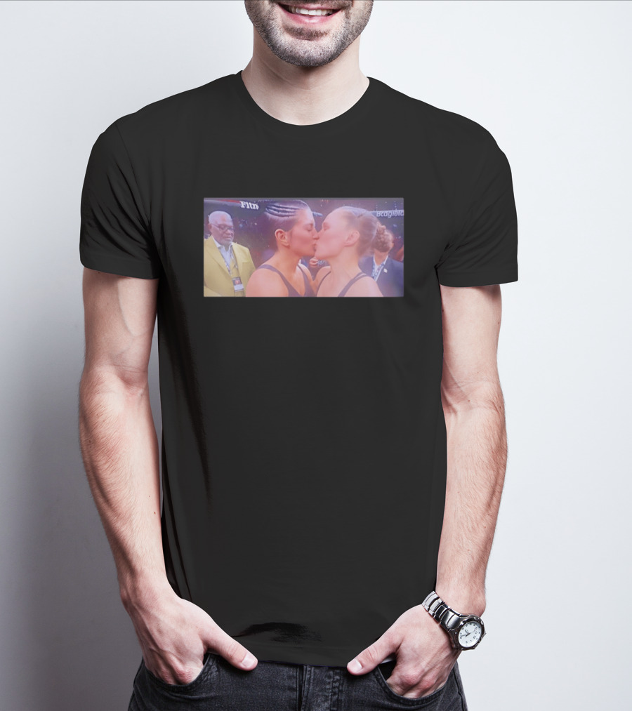Ronda Rousey Gina Carano Unbelievable Post Fight Moment T-Shirt