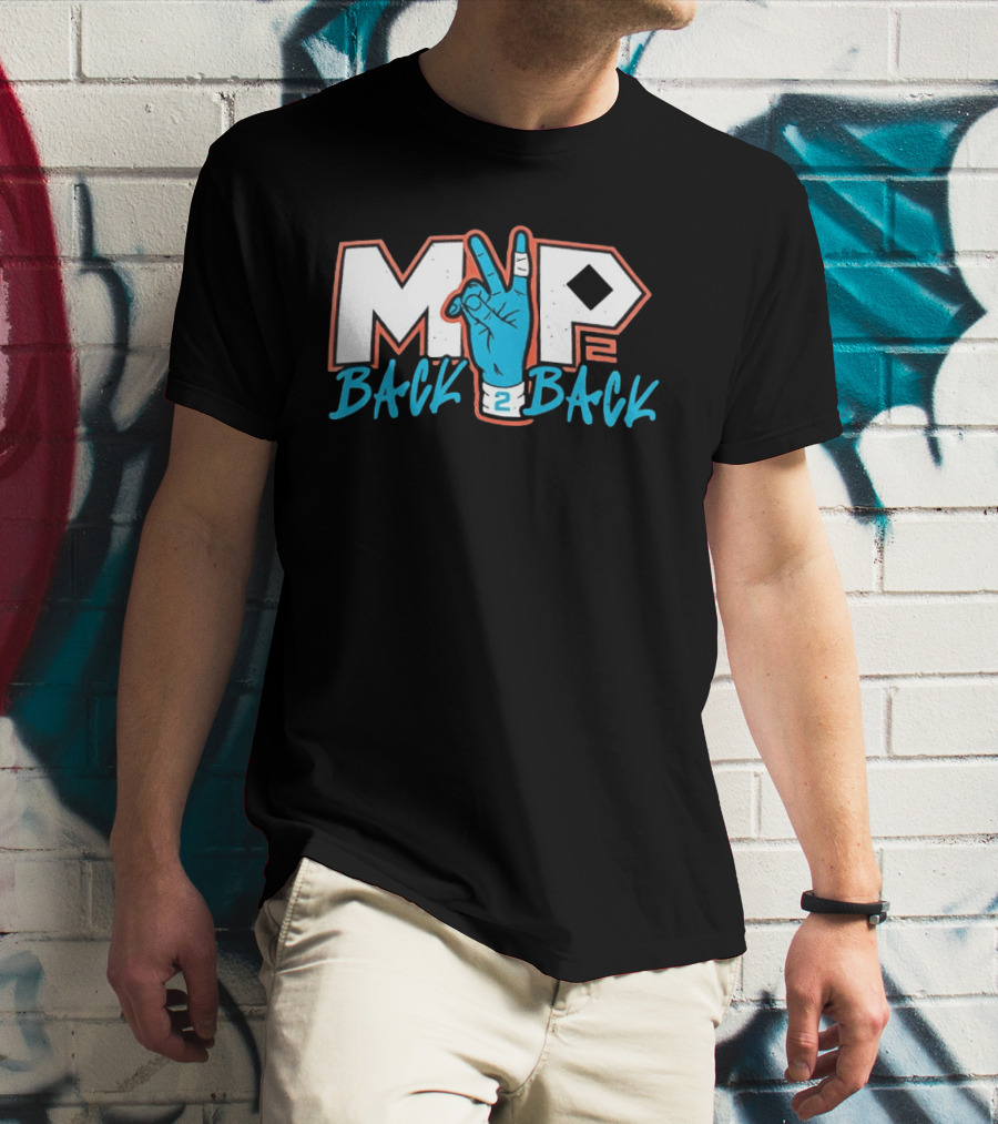 Oklahoma City Thunder MVP Back 2 Back 2026 T-Shirt