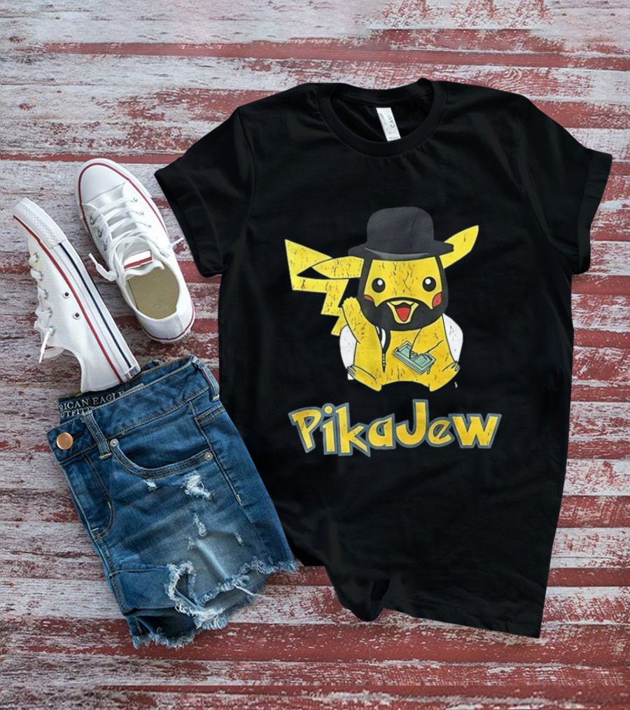 PikaJew And Niggachu Pokemon T-Shirt