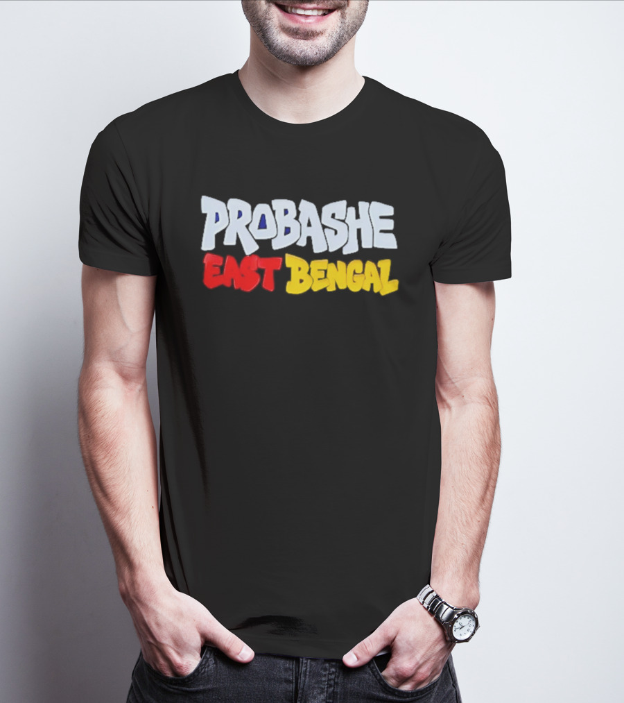 Probashe East Bengal Football Club Supporter T-Shirt