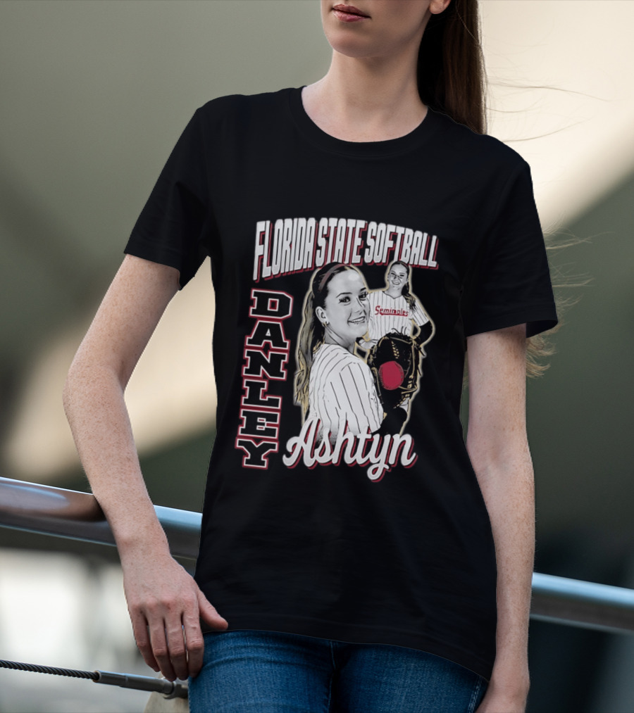 Florida State Softball Danley Ashtyn Seminoles 90s T-Shirt
