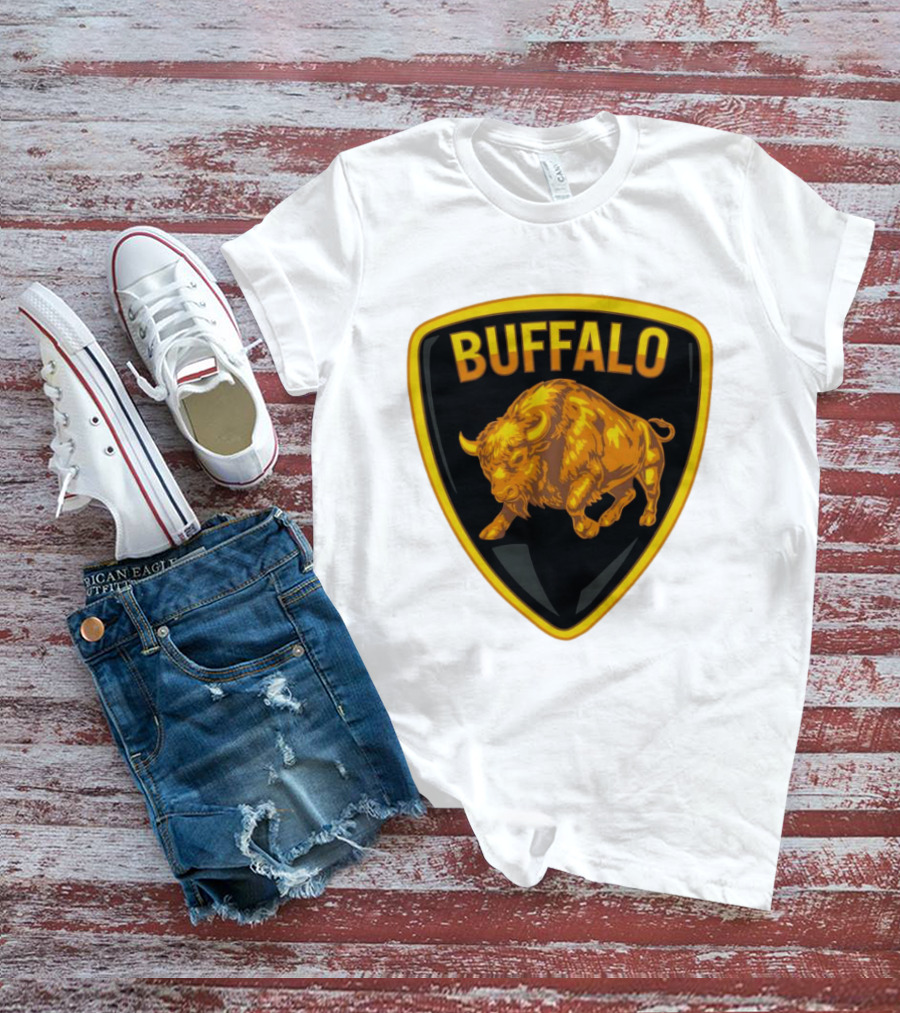 Buffalo Bison Emblem Buffalorghini T-Shirt