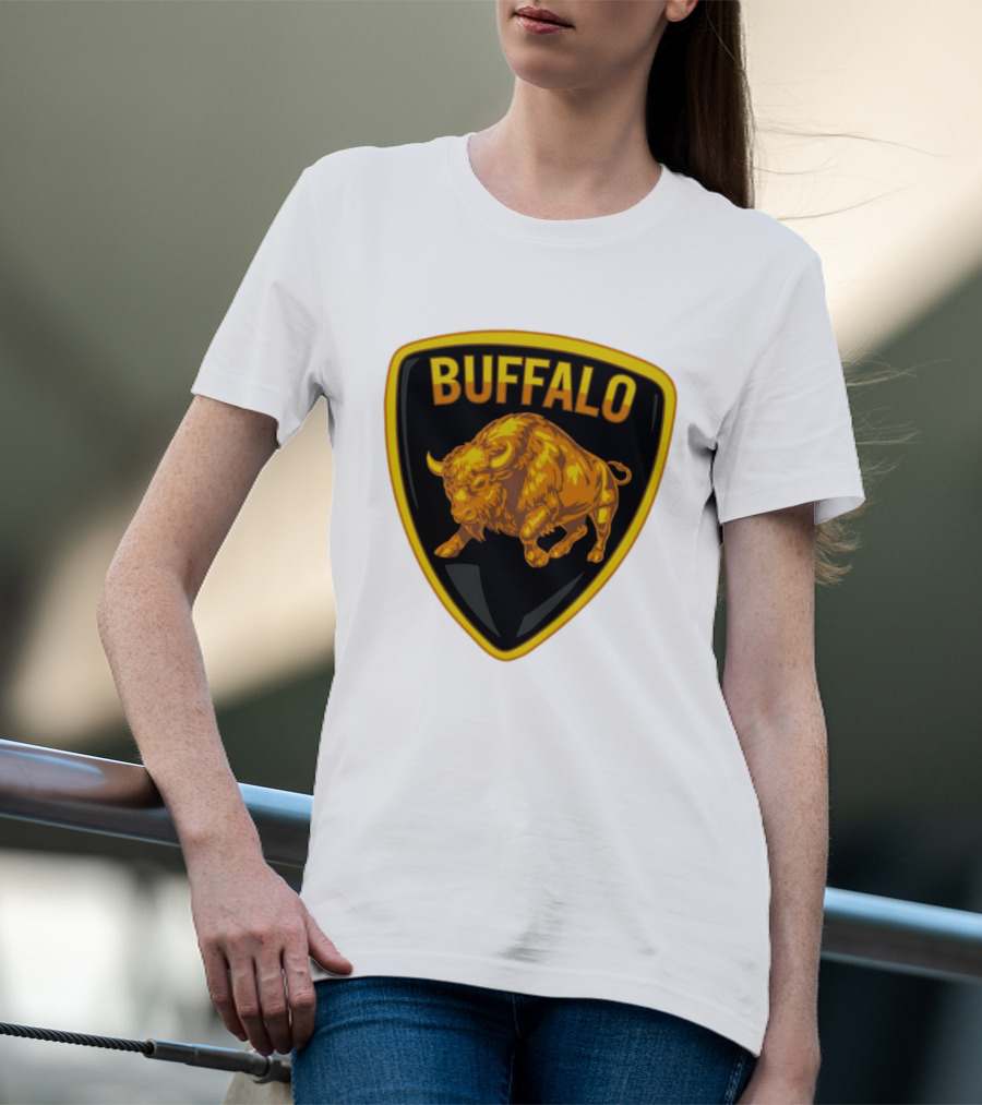 Buffalo Bison Emblem Buffalorghini T-Shirt