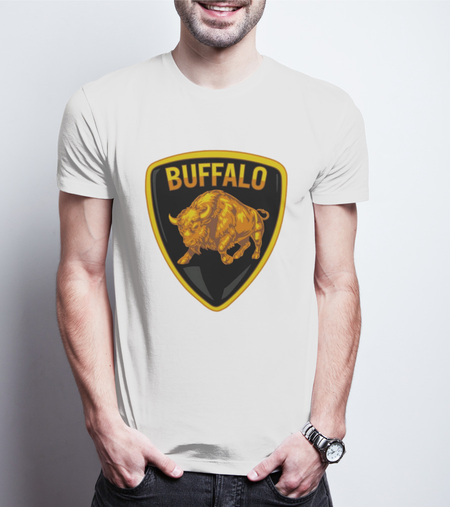 Buffalo Bison Emblem Buffalorghini T-Shirt