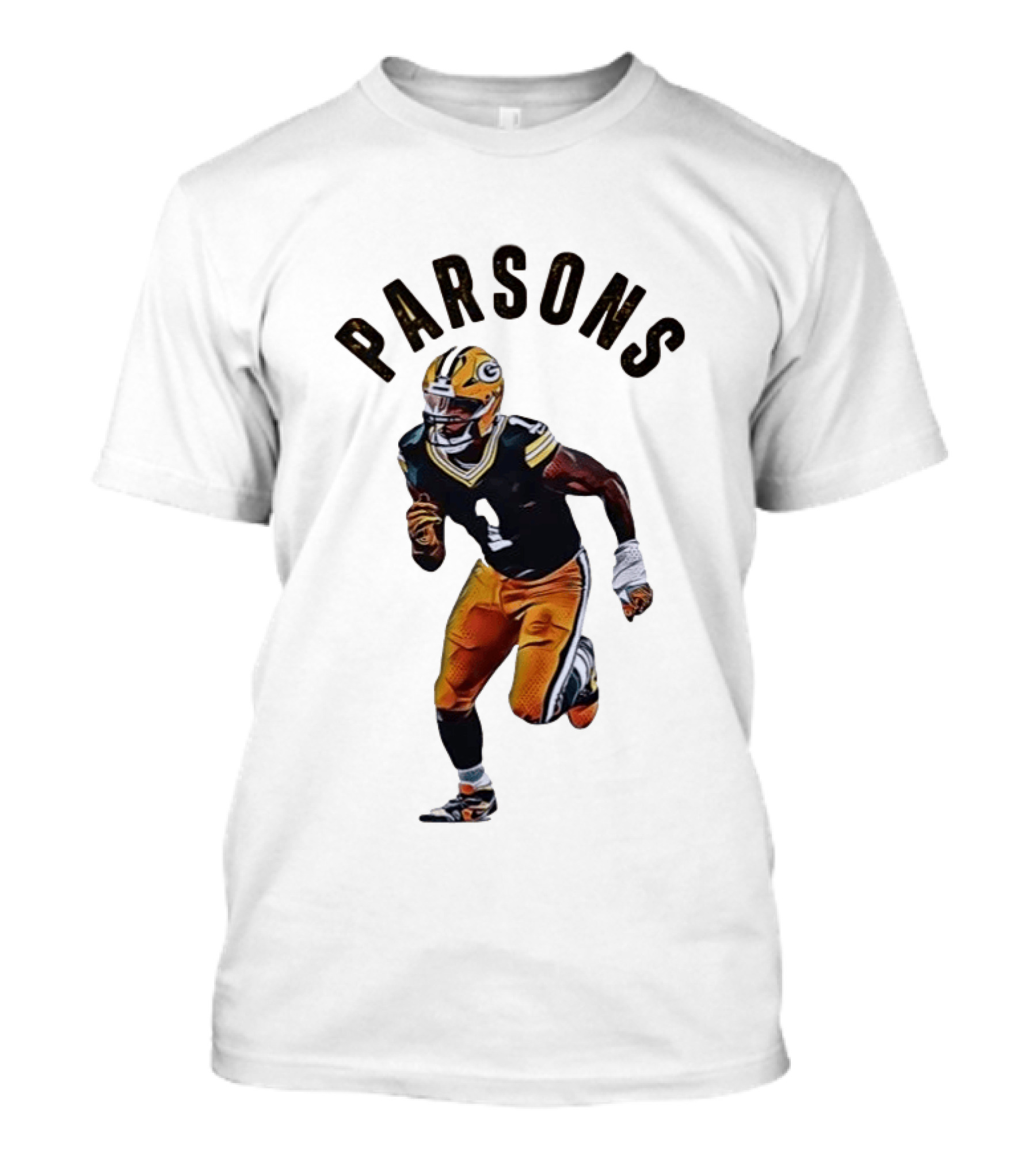 Parsons Green Bay Packers Number 1 Football Player T-Shirt