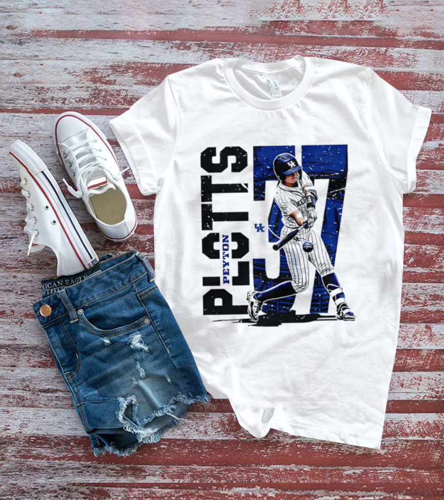 Peyton Plotts Kentucky 37 Softball NCAA UK T-Shirt