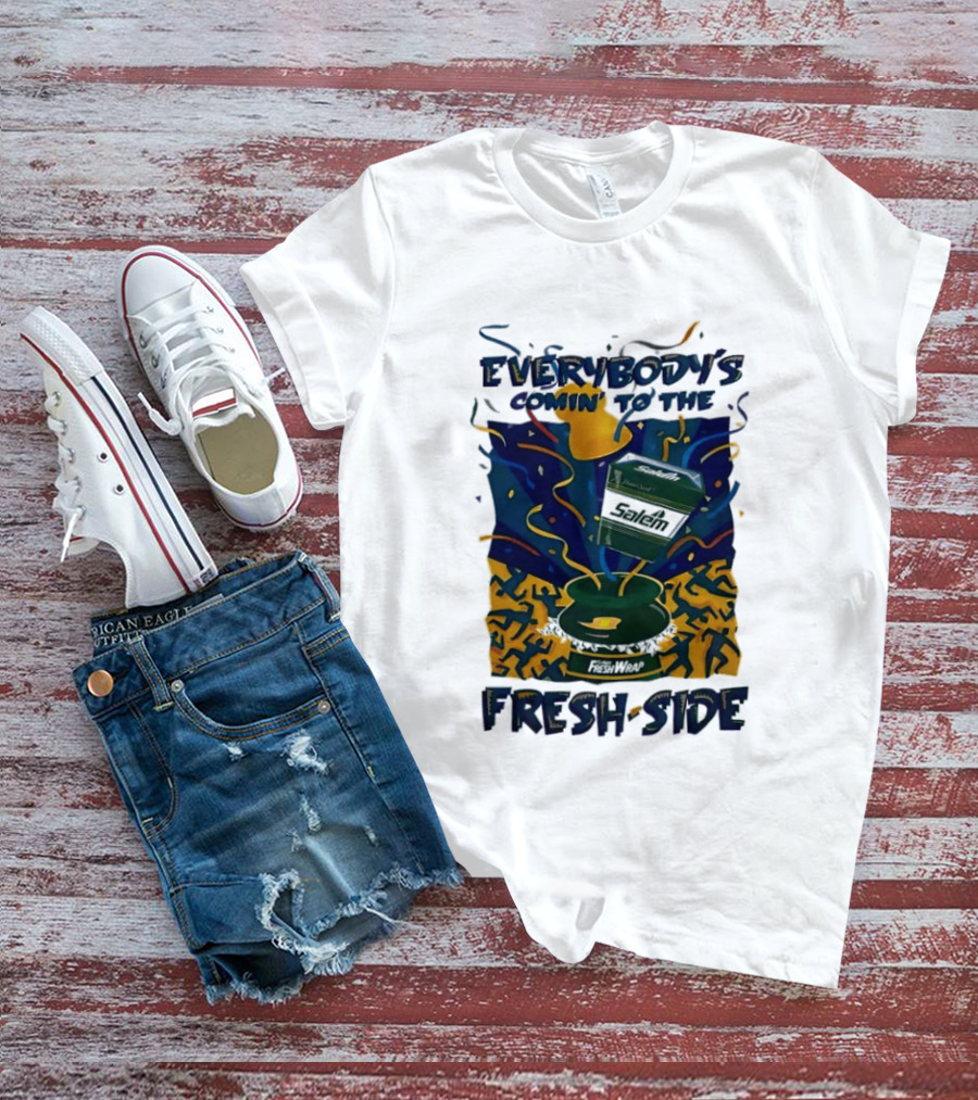 Everybody's Comin' To The Fresh Side Salem Cigarettes T-Shirt