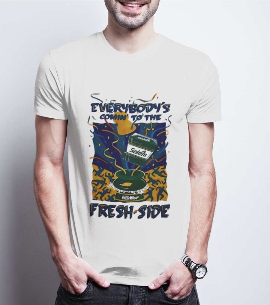Everybody's Comin' To The Fresh Side Salem Cigarettes T-Shirt