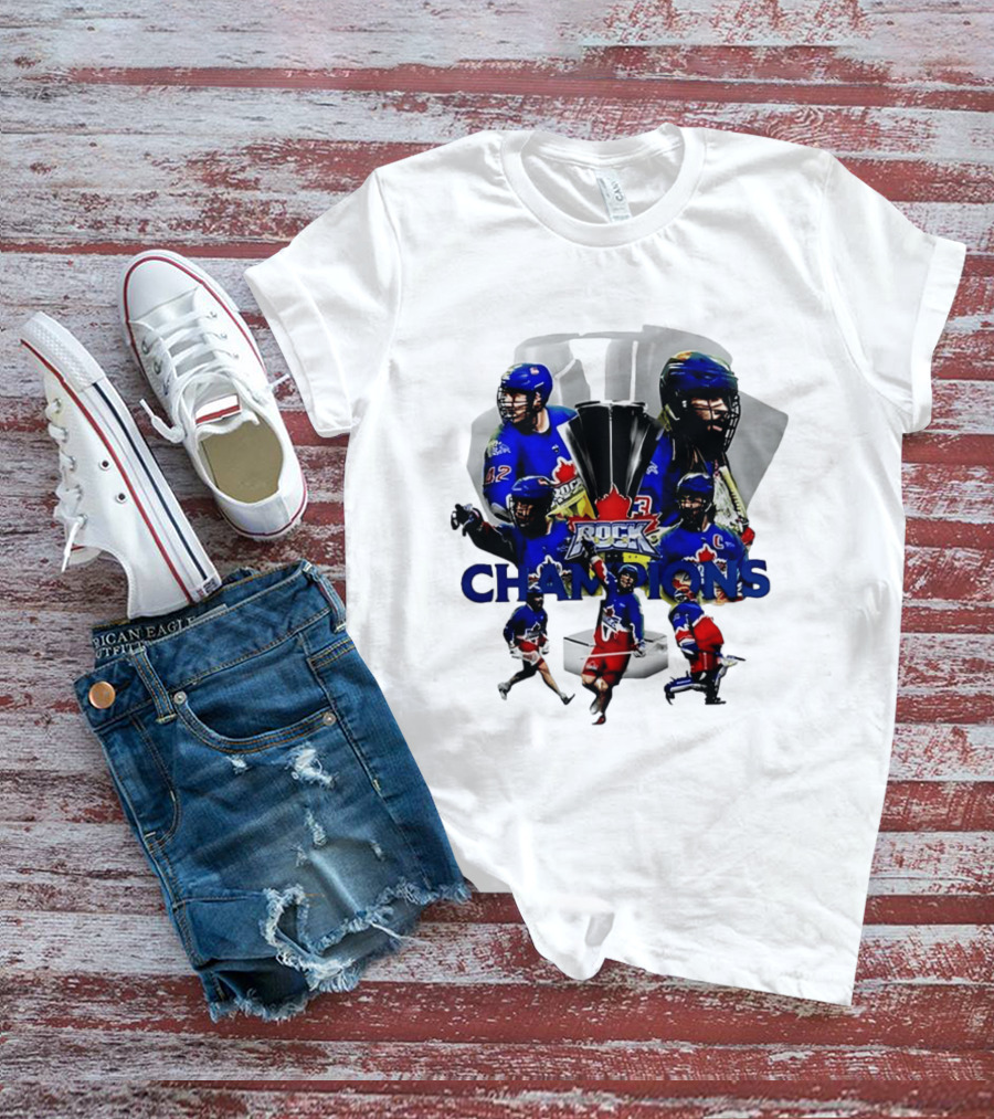 Toronto Rock Lacrosse Champions 2026 National League Victory T-Shirt