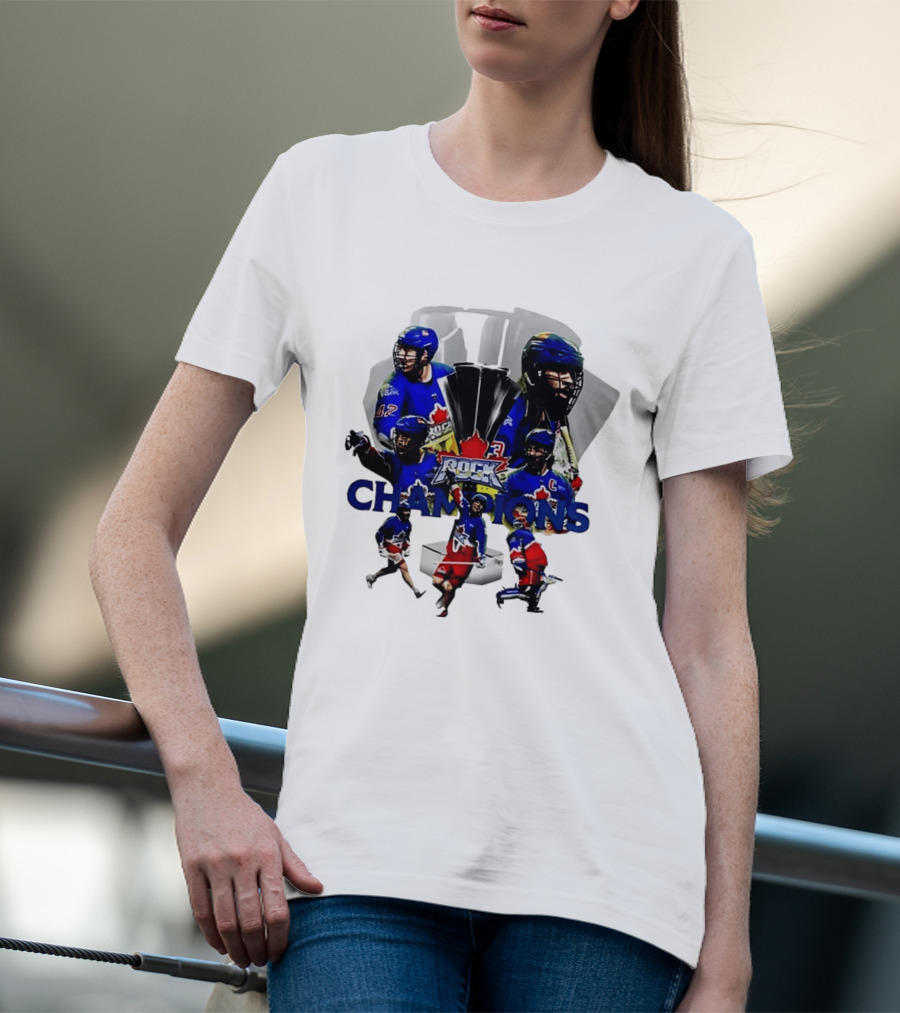 Toronto Rock Lacrosse Champions 2026 National League Victory T-Shirt