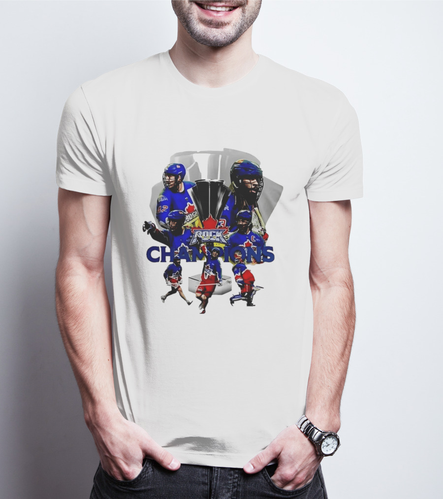 Toronto Rock Lacrosse Champions 2026 National League Victory T-Shirt